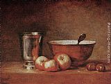 The Silver Cup by Jean Baptiste Simeon Chardin
